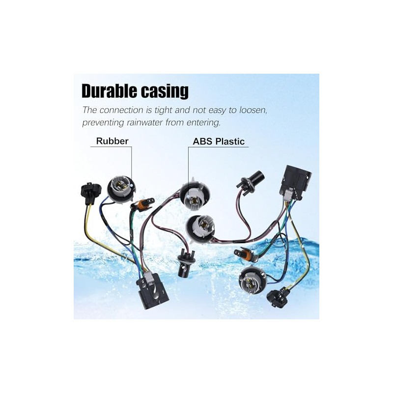 2 arnés de cableado para faros delanteros compatibles con Chevy