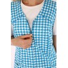 Women's zip gown, sleeveless apron, kitchen apron, household apron, smock