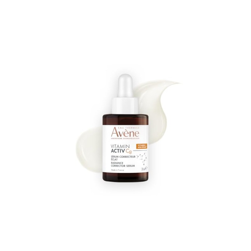Avene Serum Facial Vitamina C y Niacinamida Antiarrugas Ilumina, 30ml