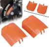 Unbranded Orange Front Caliper Screen Inserts For Harley Touring Electra