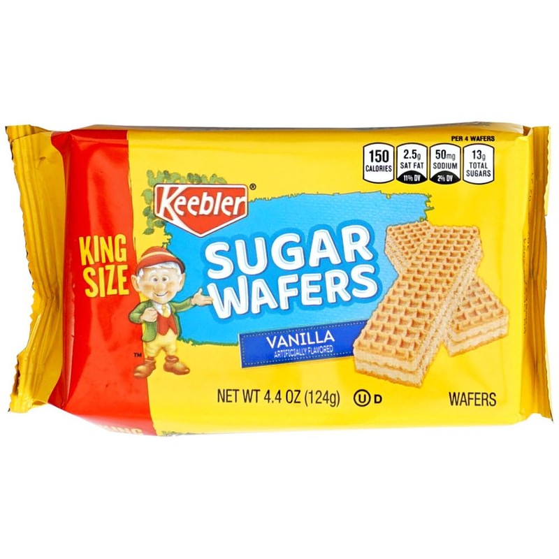 Keebler Sugar Wafers King Size 9 Count Variety Pack, 4.4oz
