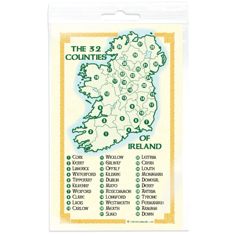 Irish American Cross Flags Together Ireland Irish Decal Sticker