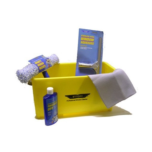 Ettore Window Cleaning Kit with 6 Gallon Bucket