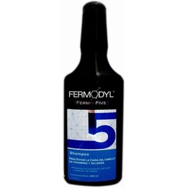 FERMODYL Shampoo para evitar la caída del cabello, Favorece un crecimiento sano y vigoroso, Botella con 400ml
