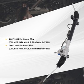AEF-8098 NEW Power Steering Rack and Pinion Assembly Fit for H-onda CR-V 2007-2011(ONLY JAPAN BUILT; First letter in VIN J) For Acura RDX 2007-2012 (ONLY JAPAN BUILT; First letter in VIN J)