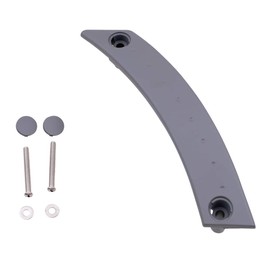 Brock Replacement Passengers Front Inside Gray Door Pull Handle w/Hardware Repair Kit Compatible with 1998-2010 New Beetle 1C0868108JTQS