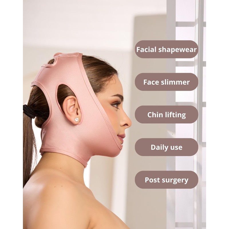 Shape Concept Chin Strap Support Band Neck Bandage Face Lifting