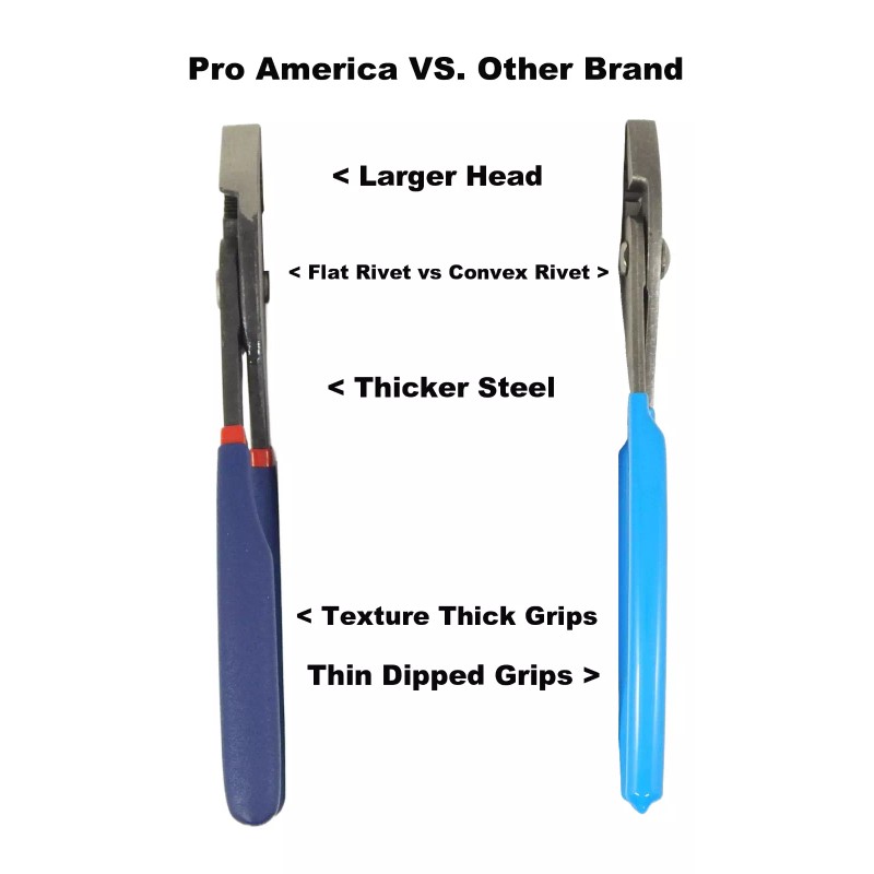 Pro America 8 in. Combination Slip Joint Pliers 7008 Pro
