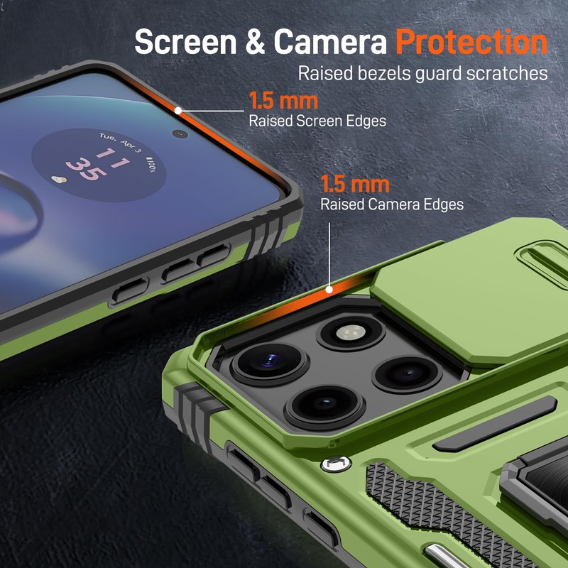 Gritup for Moto G Stylus 5G 2025 Case with Slide