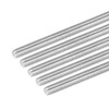 DMiotech 10pcs M5x120mm Full Thread Rod 304 Stainless Steel Right
