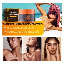 Autobronceador Natural en Crema para Cara y Cuerpo | Bronceado Progresivo Sin Manchas y Resistente al Agua