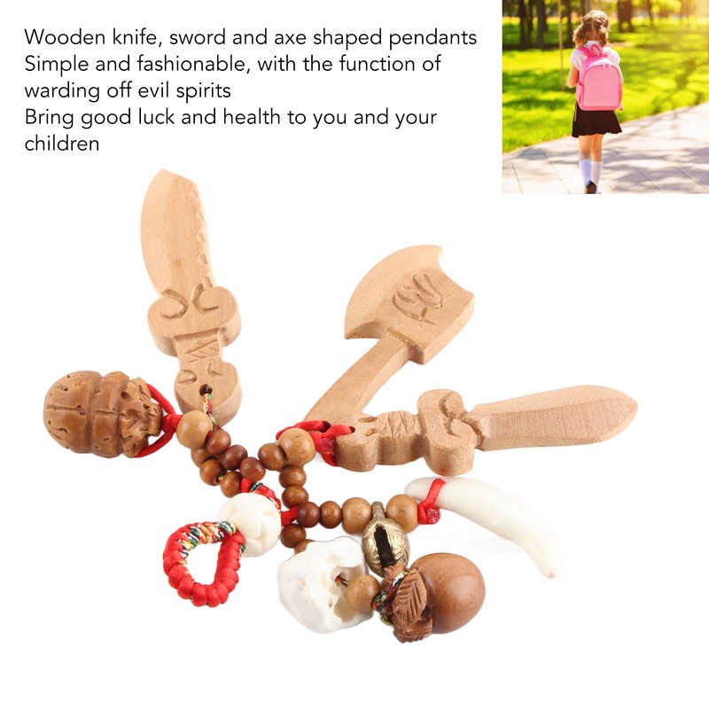 Peach Wood Sword Amulet Warding Off Evil Spirits Fashion Good