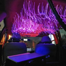 APLOS 500Pcs Fiber Optic Car Star Lights Headliner LED Roof Twinkle Ceiling Light