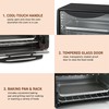 Elite Gourmet ETO236 Personal Compact 2 Slice Countertop Toaster Oven