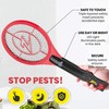 Zap It Bug Zapper Rechargeable Bug Zapper Racket, Electric Fly
