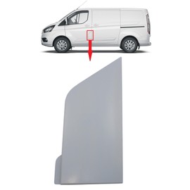 BIAREN Fuel Tank Filler Flap Cover Cap Primed For Ford Transit Custom 2012-2016 BK21V405A02CD 1771170 1837417
