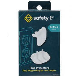 24 PIEZAS Cubiertas protectoras de enchufe de toma de seguridad para niños y bebés Protector de descarga eléctrica