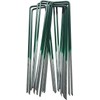 G&B Garden Half Green Artificial Grass Pegs to pin, astro