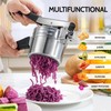 Potato Ricer, Sopito Upgraded Stainless Steel Potato Masher with 3