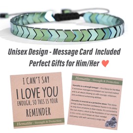 THEMEROL Gifts for Her Teens Girl Gifts for Girlfriend I Love My Girlfriend Unique Cool Cute Gifts Bracelet for Girlfriend Birthday Easter Christmas Stocking Stuffers