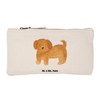 Mr. & Mrs. Panda S Make-Up Bag Dog Fluffy, White,