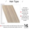 Moresoo Hair Extensions Tape in Blonde Mixed Natural Hair Extensions