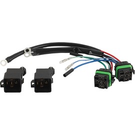DB Electrical 113-22002 New Wiring Harness Compatible with/Replacement for Converts 3 Wire Tilt Trim Motor to 2 Wire 30 Amp Fuse 2 Relays 9807-100 47-35-9003 28-9807-100