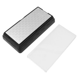 Tiardey -afilador de Piedra de afilar de Diamante de Doble Cara, Grano 400/1000, Con Base Antideslizante para cuchillos de cocina, tijeras,navajas,espadas