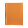 MARBIG(R) Refillable 20 Pocket Display Book, Orange