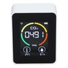 CO2 Detector Portable Battery Operated Temperature Humidity Meter Air Quality