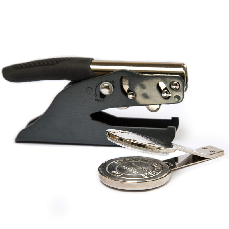 Executive Company Seal 33mm Paper Embossing Machine, Company or Personal