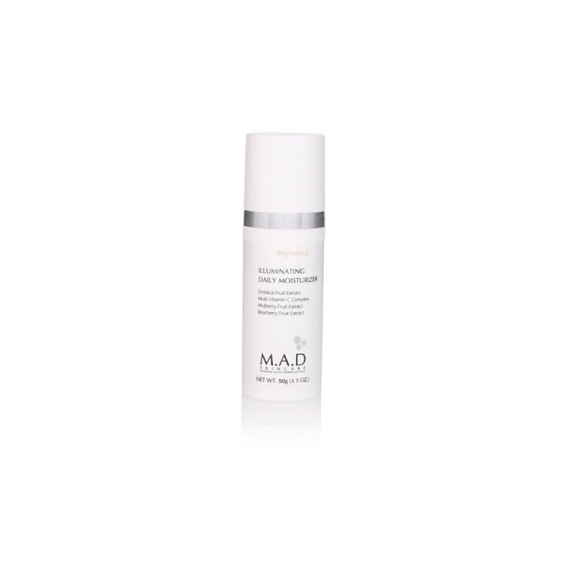 M.A.D Skincare Brightening Illuminating Daily Moisturizer, 50g (1.7oz)