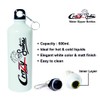 Crazy Sutra Classic Printed Quote Water Bottle/Sipper White - 600Ml
