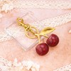 Cherry Keychain Bag Purse Charms For Handbags Cherry Accessories Mothers