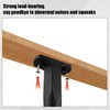 2pcs Bed Frame Support Legs, 5.12-8.66 Inch Adjustable Center Support