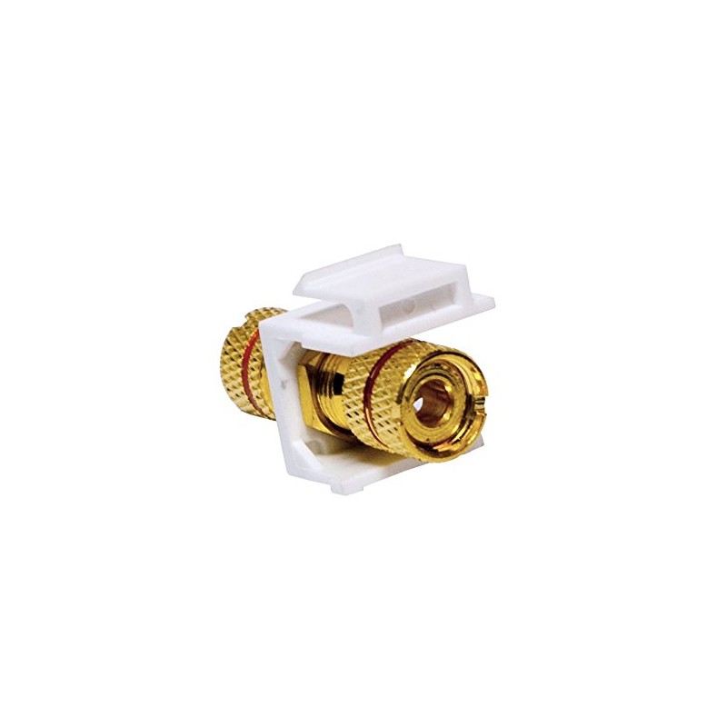 Faconet Set with 2x Audio Cable Speaker Cable Binding Post