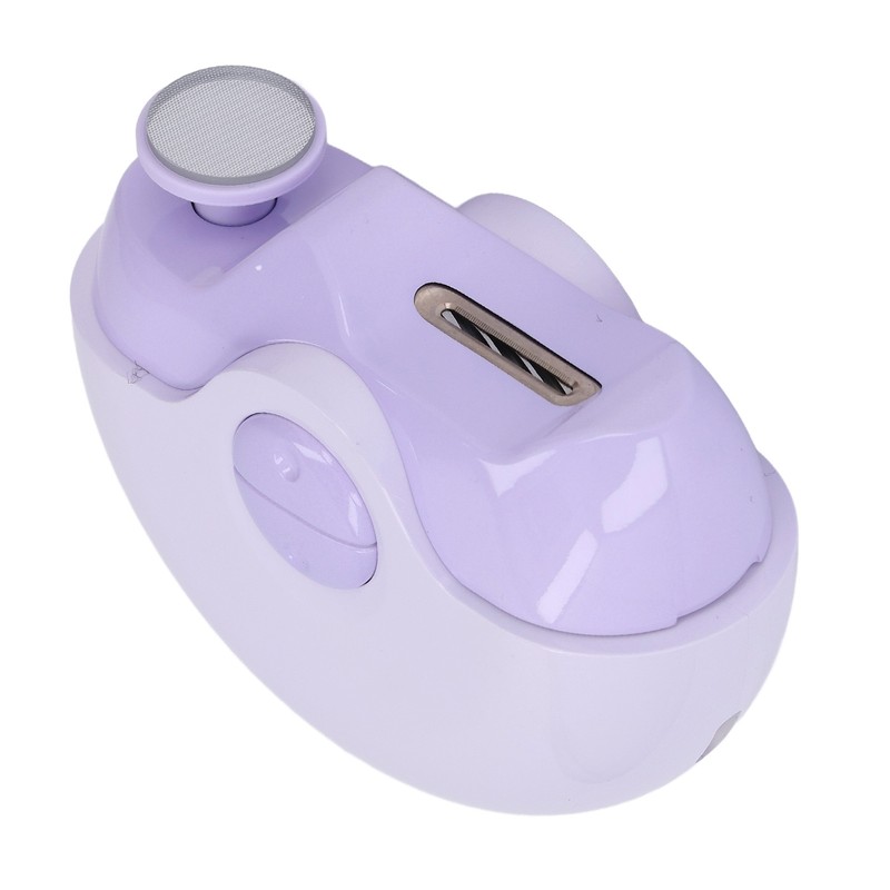 Electric Nail Clipper Round Anti Pinch USB Rechargeable Safety Electric
