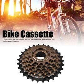 Fendysey Bike Cassette No Deformation Freewheel 7 Speed Replacement Accessories for Bicycle Bicycles