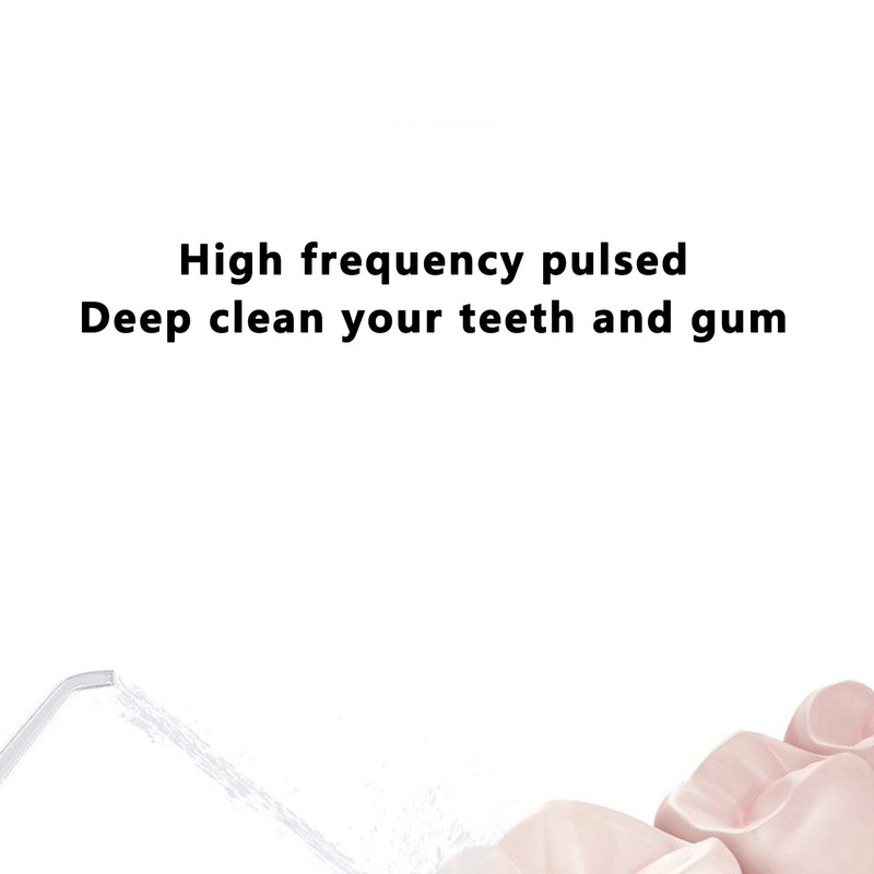 Electric Teeth Irrigator 360° Rotating Nozzle 3 Modes Plaque Remover