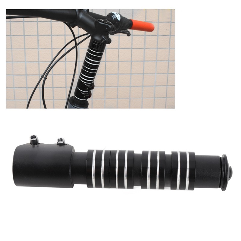 Aluminium Alloy Bike Handlebar Raiser Heightening Device Stem Riser Bike