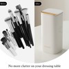 Esdallina Automatic Lifting Makeup Brush Holder with Lid Dustproof Cosmetic