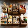 Dulton CH14-H518NT Wooden Stacking Box A A Wooden Box That