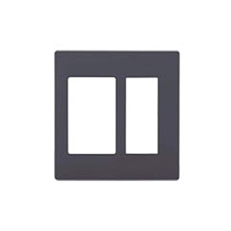 Panasonic WTA7112HK Switch Plate Switch + Outlet Plate Matte Gray