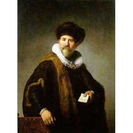 Desconocido Portrait of Nicolaes Ruts by Rembrandt