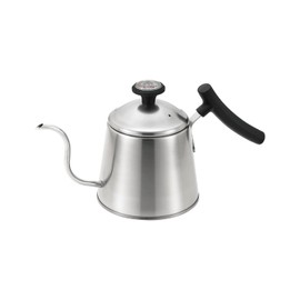 Pearl Metal HB-6630 Coffee Drip Pot, 0.4 gal (1.1 L), Stainless Steel, Thermometer, Satin, Delicious Cafe 2