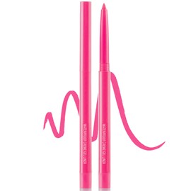 CoteMara Eyeliner Pencil Quick-Drying Eye Liner Pencils Long-Lasting Multi-Use Water-proof colored eyeliners Pigmented Eye Liner Pen (Dark Pink)