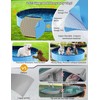 Jasonwell Foldable Dog Pool Collapsible Hard Plastic Swimming Pool Portable