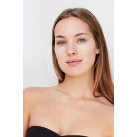 Wespro Bio Cellulose Under Eye Mask with HYALURONIC ACID - Made with fermented coconut water - Pack of 10 Eye Masks