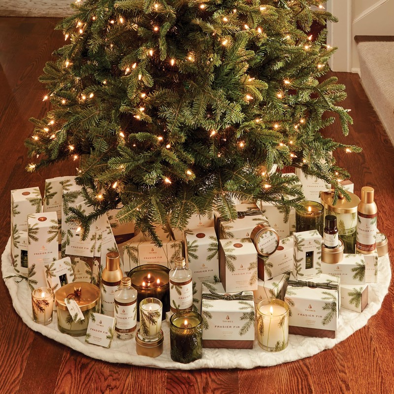 Thymes Frasier Fir Reed Diffuser Set – Includes Reeds, Fragrance