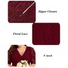 Plus Size Cocktail Dresses Women Wedding Guest Burgundy Semi Formal